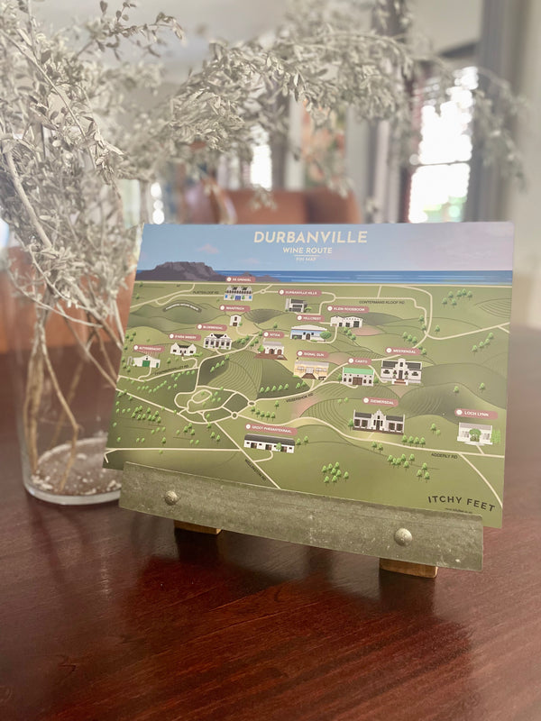 Durbanville Wine Route Pin Map Itchy Feet