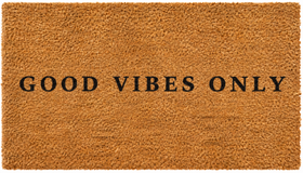 Good Vibes Only Doormat