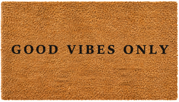 Good Vibes Only Doormat