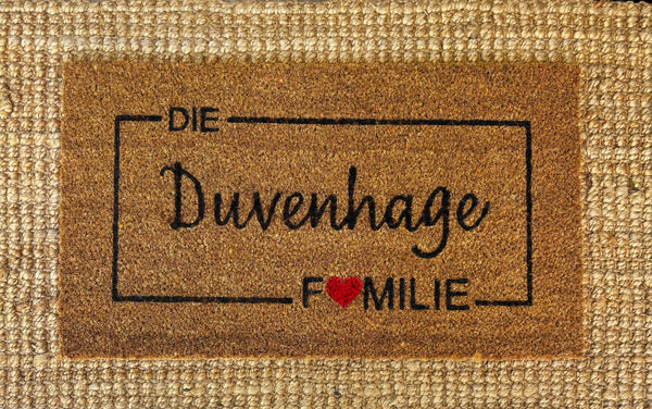 The/Die Surname Family/Familie