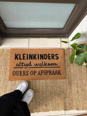 Kleinkinders altyd welkom