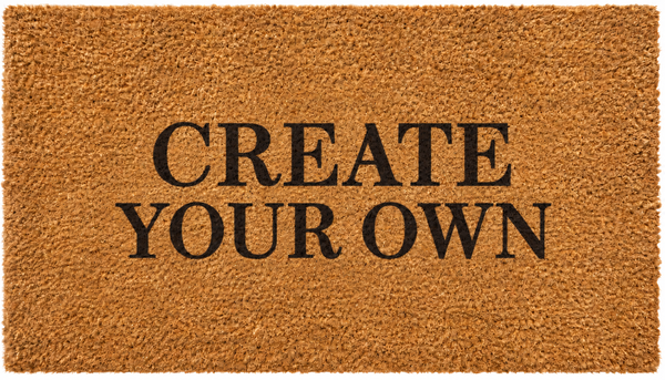 Create Your Own Custom Doormat