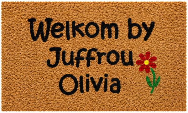 Welkom by Juffrou flower