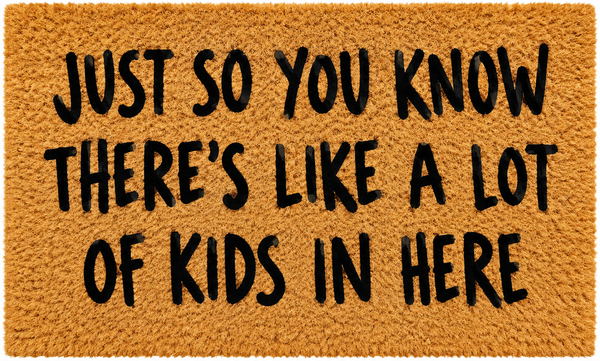 A Lot of Kids in Here