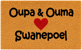 Oupa & Ouma - rooi hart