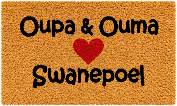 Oupa & Ouma - rooi hart