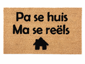 Pa se huis | Ma se reëls
