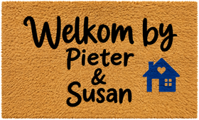 Welkom by/Welcome to - house