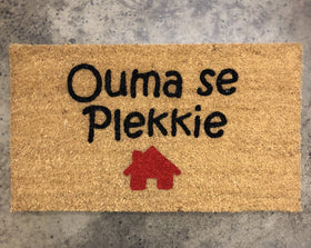 Ouma se plekkie