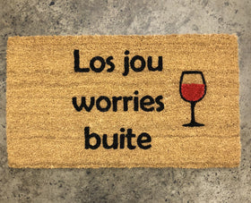 Los jou worries buite