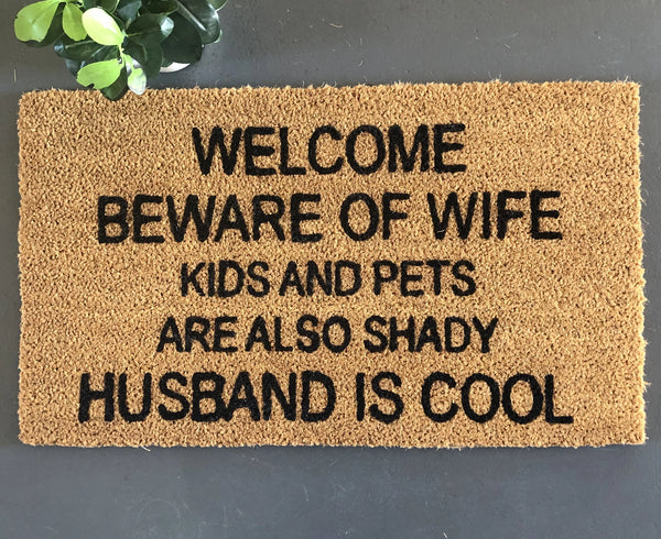 Welcome | Beware of wife