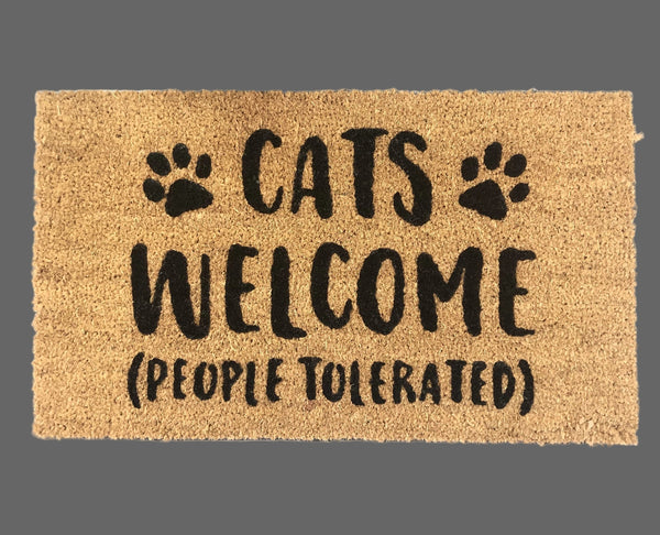 Cats Welcome | People tolerated
