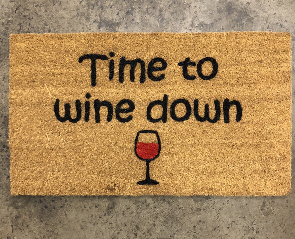 Wine down