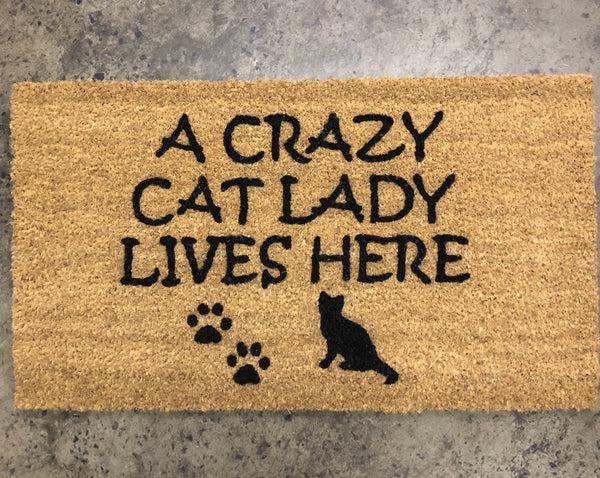 A crazy cat lady lives here