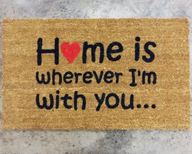 Home is wherever I'm with you
